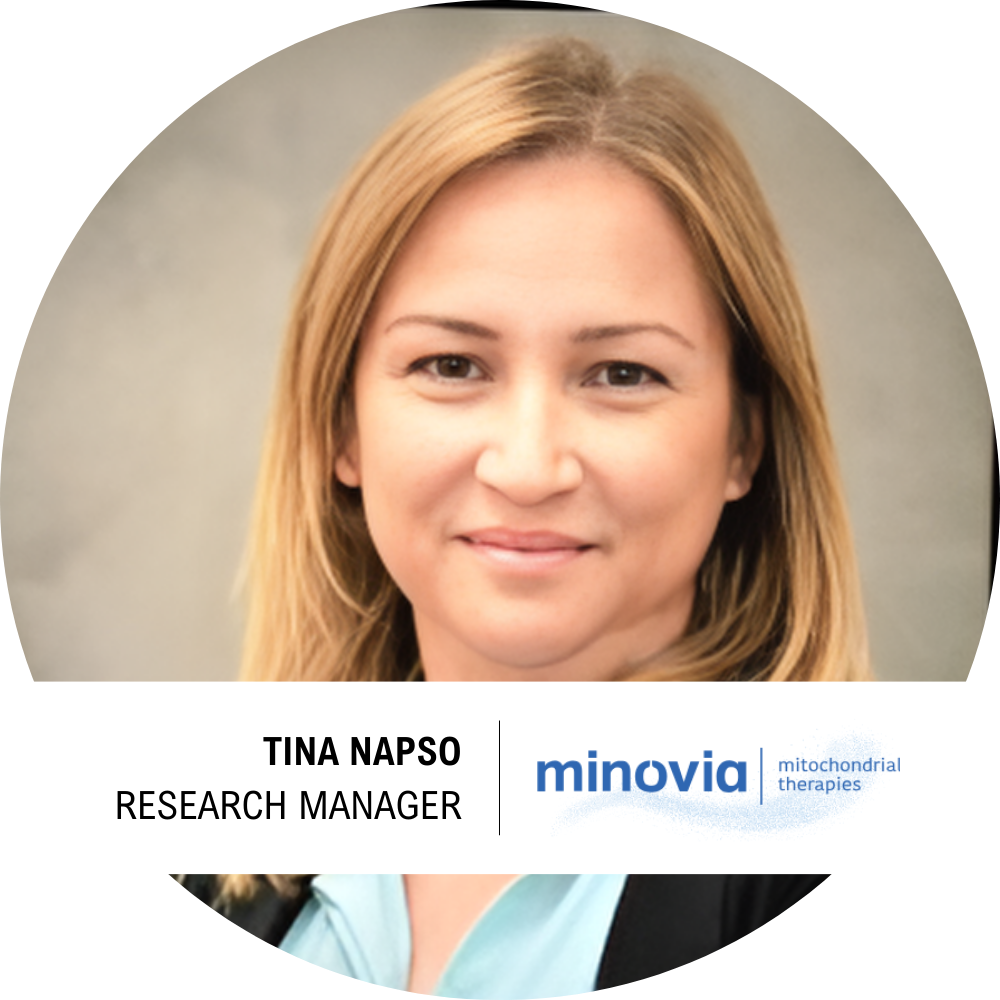 Tina Napso, Research Manager at Minovia Therapeutics